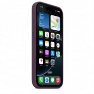 BeSmart Silicone Case with MagSafe за iPhone 16 Pro Max, тъмнолилав