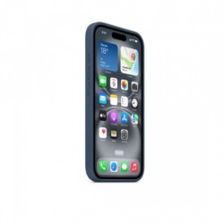 BeSmart Silicone Case with MagSafe за iPhone 16 Pro Max, тъмносин