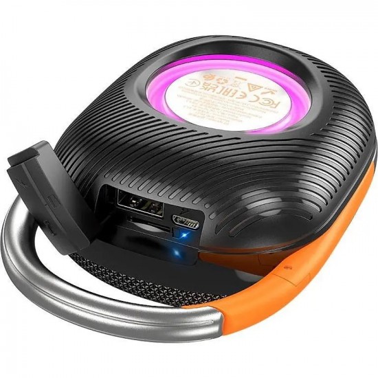 Безжична колонка BT 5.3, TWS, Hi-Fi - Hoco Easy Joy Sports (HC17), Черна