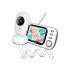 BeSmart 19690 Бебефон WiFi NightVision HD, 360° наблюдение, температурен сензор, бял