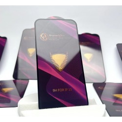 Golden Armor OG 9H NEW cu husă pentru Apple iPhone 15