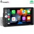 BeSmart 7039B – multimedia auto 1 DIN, 7 inch, Bluetooth, CarPlay, multicoloră