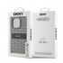 DKNY PU Leather Repeat Pattern Tonal Stripe Case for iPhone 16 Pro Beige – защитен калъф