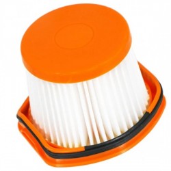BeSmart DP6DJW3BM – Set de 2 filtre de schimb pentru Shark WV361UK/WV362UKT, lavabile și reutilizabile, portocalii