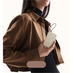 Xiaomi Power Bank (Integrated Cable) (BHR9072GL), 10 000 mAh, bej, 22,5 W