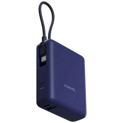 Xiaomi 33W Power Bank (Integrated Cable) (BHR9341GL), 10 000 mAh, albastră