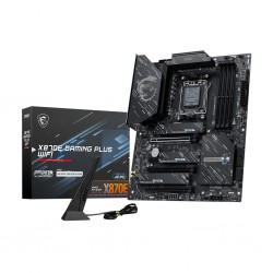 Placă de bază MSI X870E GAMING PLUS WIFI AMD AM5, X870E, DDR5, Wi‑Fi 7, 5G LAN