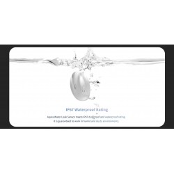 Aqara WL-S02D Water Leak Sensor T1 – senzor inteligent pentru detectarea scurgerilor și inundațiilor
