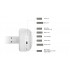 EDIFIER W800BT SE-WH безжични слушалки Over-Ear, бели