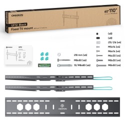 ONKRON UF12-B фиксиран стенен монтаж за телевизори и интерактивни дисплеи 60–110