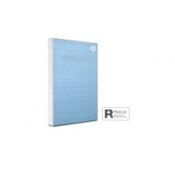 Seagate One Touch STKY2000402 hard disk extern portabil de 2 TB, albastru deschis
