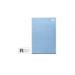 Seagate One Touch STKY2000402 hard disk extern portabil de 2 TB, albastru deschis