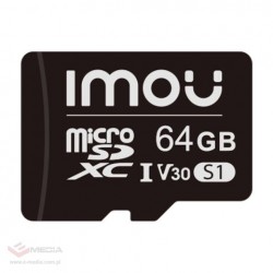 Card de memorie microSD IMOU ST2-64-S1, 64 GB, C10/U3/V30