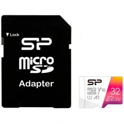 Silicon Power SP032GBSTHBV1V20SP Elite 32GB card de memorie microSDHC UHS-I cu adaptor