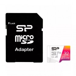 Silicon Power SP032GBSTHBV1V20SP Elite 32GB card de memorie microSDHC UHS-I cu adaptor