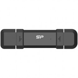 Silicon Power SP001TBUC3S72VPG DS72 1TB преносим SSD USB Type-A/USB Type-C, златист