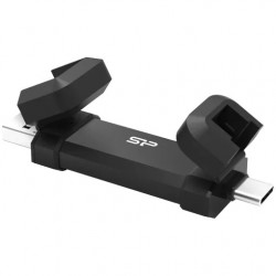 Silicon Power SP001TBUC3S72VPG DS72 1TB преносим SSD USB Type-A/USB Type-C, златист