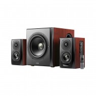 EDIFIER S350DB-BR – sistem audio 2.1 cu Bluetooth 5.1 și 150 W RMS, maro
