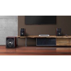 EDIFIER S350DB-BR 2.1 аудиосистема с Bluetooth 5.1 и 150 W RMS, кафява