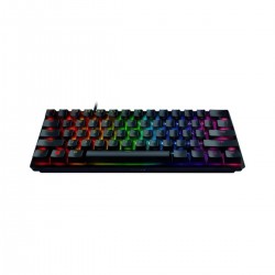 Razer RZ03-03390100-R3M1 Huntsman Mini механична гейминг клавиатура с Clicky Optical Switches, US, RGB