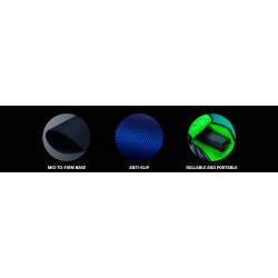 Razer RZ02-03810200-R3M1 Strider Large – mouse pad de gaming hibrid, negru