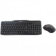 ROXPOWER RXP-WT-81-BG безжичен комплект клавиатура и мишка WT-81, 2.4 GHz, 107 клавиша, българска и английска подредба