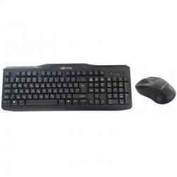 ROXPOWER RXP-WT-81-BG, set wireless de tastatură și mouse WT-81, 2,4 GHz, 107 taste, dispunere bulgară și engleză