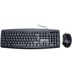 ROXPOWER RXP-T13-BG – set cu fir de tastatură și mouse T13 cu USB