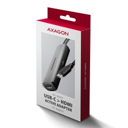 AXAGON RVC-HI8KPD adaptor USB-C la HDMI 2.1, 8K/60 Hz, 4K/144 Hz, HDR10+, PD 100 W