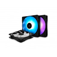 DeepCool RF120 3 IN 1 комплект от 3 PWM RGB вентилатора, 120 mm