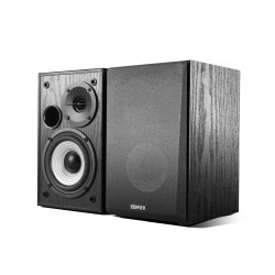 EDIFIER R980T-BL активна 2.0 стерео система с двулентови RCA входове, 24 W RMS, черна