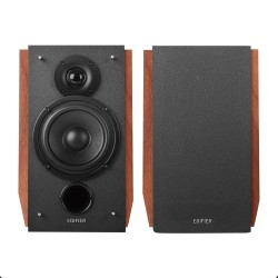 EDIFIER R1700BTS-BR активна 2.0 стерео система с Bluetooth 5.0, 66 W RMS, двоен RCA и изход за субуфер, кафява