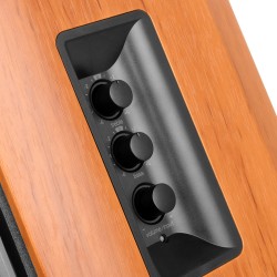 Edifier R1380DB-BR активна стерео система 2.0 с Bluetooth 5.1, 42 W RMS, кафяв цвят