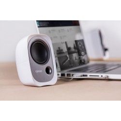 Edifier R12U-WH boxe USB 2.0, albe, 4 W RMS, AUX, control al volumului