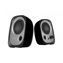 Edifier R12U-BL компактна 2.0 USB аудиосистема с AUX вход и изход за слушалки, черна