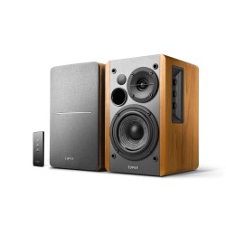 Edifier R1280T-BR 2.0 активни тонколони за лавица, 42 W RMS, кафяви