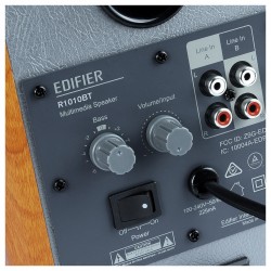 EDIFIER R1010BT-BR кафява 2.0 мултимедийна Bluetooth стерео система, 24 W