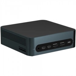 PRESTIGIO SOLUTIONS PSMPC105 – barebone мини компютър с Intel Core i5-1235U, Wi‑Fi 6 и поддръжка на 3 дисплея