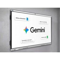 PRESTIGIO SOLUTIONS PSMB018R750 Multiboard Prism 75″, afișaj interactiv cu Android 14, Google EDLA și cameră AI