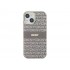 DKNY DWNFXY2BM husă pentru iPhone 14, Repeat Pattern Tonal Stripe, PC/TPU, MagSafe, bej