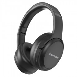 CANYON BT Headset OnRiff 5 Black – căști over-ear fără fir cu Bluetooth 6.0