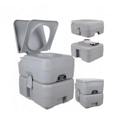BeSmart 24498 (Trizand) – toaletă portabilă pentru camping, cu pompă manuală, 20 l + 12 l