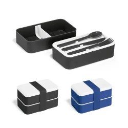BeSmart 93853 – кутия за обяд с 2 отделения и прибори