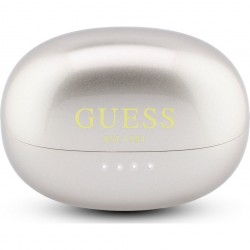 GUESS L350 Bluetooth слушалки OWS, v6.0, тип клипс за ухо, микрофон и кутия за зареждане, златисти