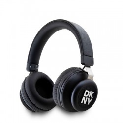 DKNY DKBHS6PUSLK Metal Logo безжични слушалки, Bluetooth 5.3, до 32 часа