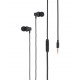 TELLUR Lyric In-Ear тапи с микрофон, черниЖични слушалки