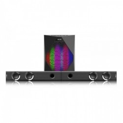 FENDA T-300X – sistem audio 2.1 cu Bluetooth, USB, radio FM și iluminare LED