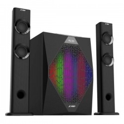 FENDA T-300X – sistem audio 2.1 cu Bluetooth, USB, radio FM și iluminare LED