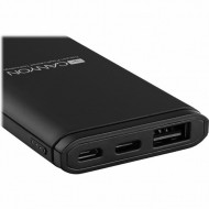 Canyon CNE-CPB05B – външна батерия 5000 mAh, USB-C, Smart IC, черна