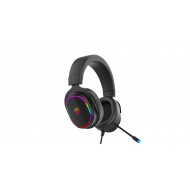 ROXPOWER T-ROX STGH381 гейминг слушалки с микрофон, 7.1 Virtual Surround Sound, RGB, USB, черен